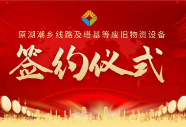 原湖潮鄉(xiāng)線路及塔基等廢舊物資設(shè)備項目簽約儀式圓滿落幕！——小額資產(chǎn)簡易程序初顯成效