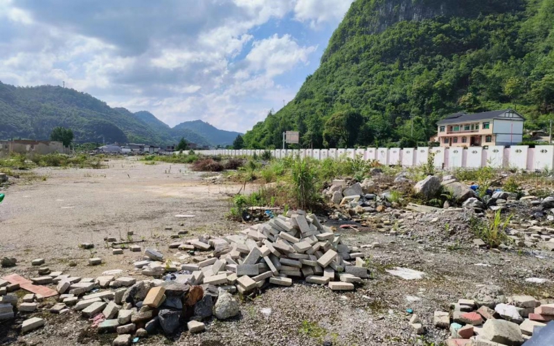 長順北收費站閑置土地